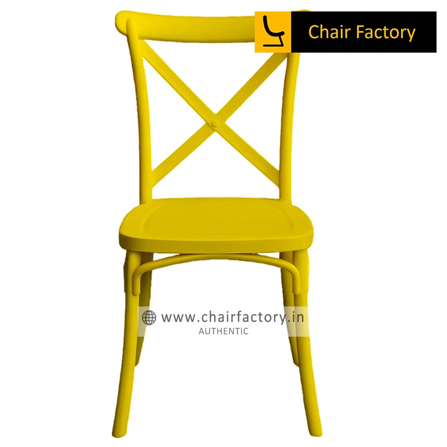 Avecross Yellow Cafe Chair 